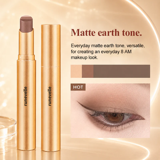 🔥LAST DAY 80% OFF 3 in 1 Easy Eyeshadow Stick for Beginners Waterproof Longwear Shimmer Makeup Set