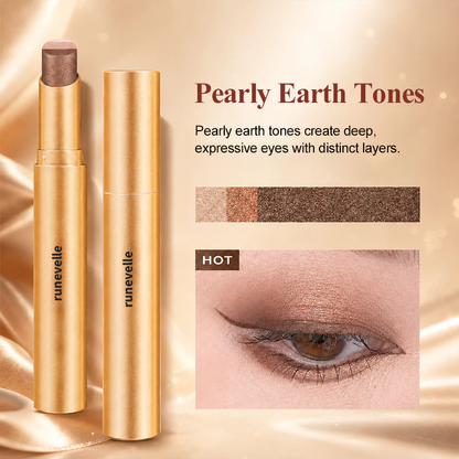 🔥LAST DAY 80% OFF 3 in 1 Easy Eyeshadow Stick for Beginners Waterproof Longwear Shimmer Makeup Set