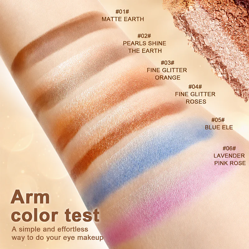 🔥LAST DAY 80% OFF 3 in 1 Easy Eyeshadow Stick for Beginners Waterproof Longwear Shimmer Makeup Set
